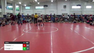 160 lbs Round 5 - Thane Meeker, Black Iron Society vs Tanner Emigh, Jacket Wrestling Club