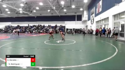 120 lbs Cons. Round 4 - Nate Rodriguez, Cypress vs David Banales, Ripon