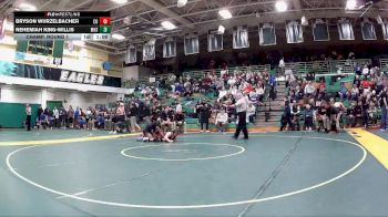 190 lbs Champ. Round 1 - Nehemiah King-Willis, Middletown High School vs Bryson Wurzelbacher, Colerain