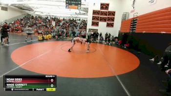 195B Round 4 - Wade Garrett, Campbell County vs Noah Sides, Natrona County