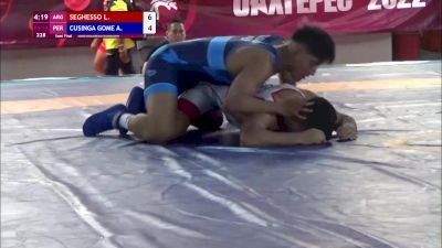 57 kg Andre Gonzalez, USA vs Herman Almendra, ARG