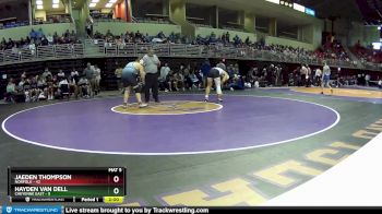 215 lbs Semis & Wb (16 Team) - Jaeden Thompson, Norfolk vs Hayden Van Dell, Cheyenne East