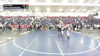 140 lbs Cons. Round 2 - Grace Christoffersen, Box Elder vs Julia Tipton, Copper Hills