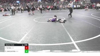 46 lbs Quarterfinal - Ivan Torres, Chickasha Youth Wrestling vs Clayton Janorschke, CIWC Team Intensity