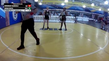 190 lbs Round 6 (8 Team) - Aidan Buck, Socs vs Jeremiah Samuels, Oakleaf WC