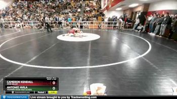 138 lbs Semifinal - Antonio Avila, Thunder Basin High School vs Cameron Kendall, Star Valley