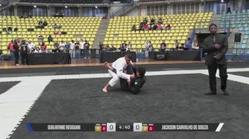Jackson Carvalho De Souza vs Guilherme Reggiani 2026 CBJJE International BJJ Championships