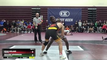 190 lbs Quarterfinal - Demaris Henderson, Waterloo East vs Noah Noland, Carlisle