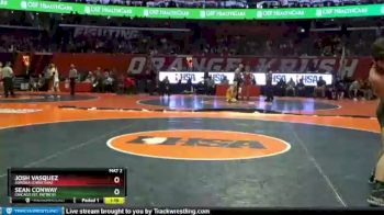 2A 132 lbs 3rd Place Match - Josh Vasquez, Aurora (Christian) vs Sean Conway, Chicago (St. Patrick)