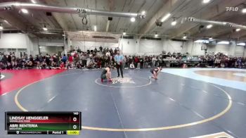 140 lbs Cons. Round 5 - Abri Renteria, Brighton vs Lindsay Henggeler, Woodland Park