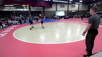 144 lbs Semifinal - Chase Yancey, Azle vs Ryan Cavitt, Canyon Randall
