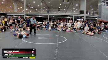 56 lbs Round 5 (8 Team) - Jake Zella, Iron Horse vs Maverick Jovino, Junior Terps