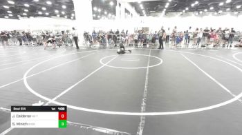 89 lbs Round Of 16 - Josiah Calderon, No Team vs Samuel Minich, Shootbox WC
