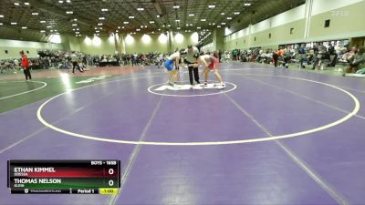 165B Cons. Round 2 - Ethan Kimmel, Odessa vs Thomas Nelson, Klein