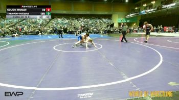 145 lbs Consi Of 16 #1 - Colton Marler, Evanston Elite Wrestling vs Trenton Vasquez, Chiawana