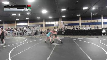 136 lbs Quarterfinal - Bella Nelson, N8 vs Alexis Mariscal, Swamp Monsters WC