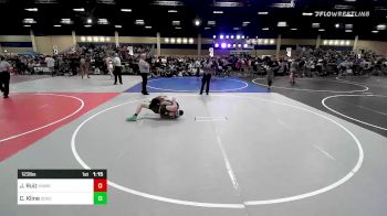 123 lbs Round Of 64 - James Ruiz, Hawkeye/Speakeasy WC vs Chad Kline, Dove Creek WC