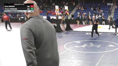 138 lbs Consi Of 4 - Ella Brown, Noble vs Kylla Resende, Ashland