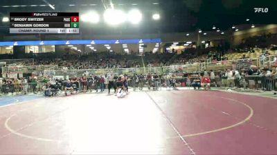 190 2A Champ. Round 1 - Benjamin Gordon, Heritage vs Brody Switzer, Pasco