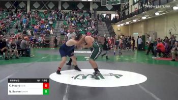 Match - Kohen Moore, Edgewood vs Nicholas Bowser, Shamrocks Wrestling Club Akron