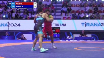 55 kg 1/4 Final - Eldaniz Azizli, Azerbaijan vs Haifeng Zhang, China