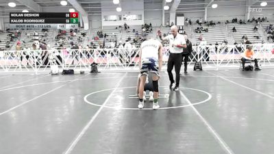 113 lbs Consi Of 8 #1 - Nolan DeShon, OH vs Kalob Rodriguez, GA