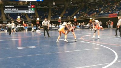 140 lbs Consy 2 - Evan Reed, Penns Valley vs Mateus Beachy, Lewisburg