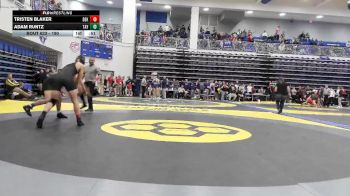 190 lbs Cons. Round 3 - Tristen Blaker, Dekalb vs Adam Runtz, Taylor