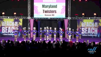 Maryland Twisters - Little Winds [2022 L2 Youth - Medium Day 3] 2022 ACDA Reach the Beach Ocean City Cheer Grand Nationals