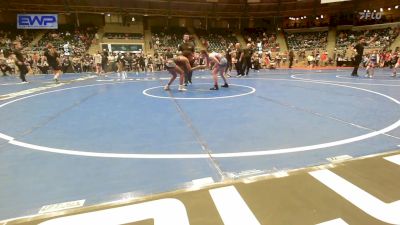 138 lbs Semifinal - Lillian Williams, Tulsa Blue T Panthers vs Liyah Tennial, HURRICANE WRESTLING ACADEMY