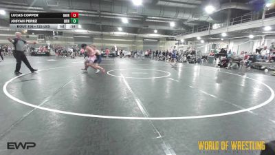 125 lbs Round Of 16 - Lucas Copper, Smittys Barn vs Josyah Perez, Grindhouse