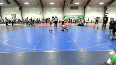 100 lbs Semifinal - Gema Cushenan, Pope Junior Wrestling vs Elijah Crider, Rockmart Takedown Club Black