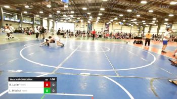 106 lbs Round Of 32 - Braiden Lotier, Team Nauman Red vs Landen Modica, Team Thunder