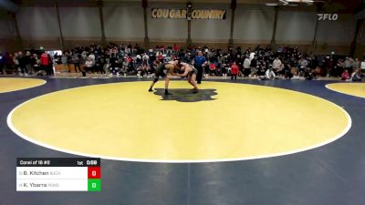 178 lbs Consi Of 16 #2 - Brock Kitchen, Buchanan vs Kalob Ybarra, Pomona (CO)