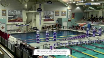 2019 Mountain West Swimming and Diving Championship Day 1