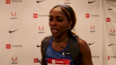 Raevyn Rogers Wins First Round 800