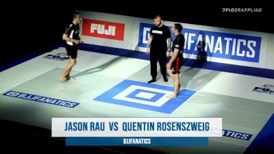 Jason Rau vs Quentin Rosenzweig BJJ Fanatics Submission Only Grand Prix