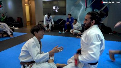 Edwin Najmi Rolls With Brown Belt