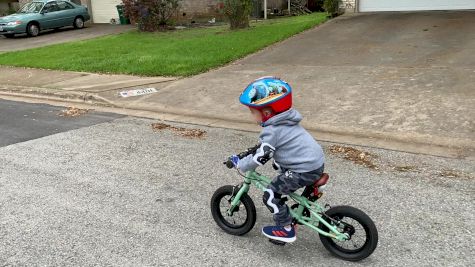 Landon look ma no training wheels