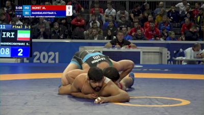 125 kg Final 3-5 - Mohit Mohit, Ind vs Seyedmehdi Seyedabasali Hashemijouybari, Iri