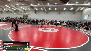 150 lbs Champ. Round 2 - Santos Nunez, La Junta vs Austin Muir, Erie