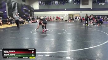 120 lbs Cons. Semi - Reese Berns, Central Community, Elkader vs Ally Jelinek, Linn-Mar