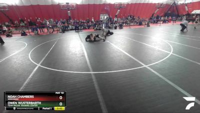 82 lbs Quarterfinal - Owen Wusterbarth, Team Nazar Training Center vs Noah Chambers, Wisconsin