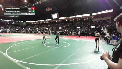 100 lbs Cons. Round 4 - Colton Petznick, EWC3 vs Jameson Blakey, CRW3
