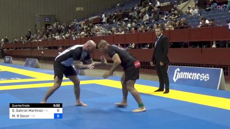 Stephen Gabriel Martinez vs Matthew R Secor 2024 Pan IBJJF Jiu-Jitsu No-Gi Championship