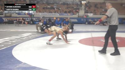 128-D2 Quarterfinal - Jayden Almanza, Vista Grande High School vs Justyn Bamba, Canyon View High School