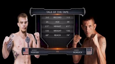 Kenny Porter vs. James Ronsick - Warfare MMA 17 Replay