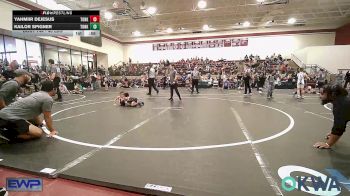 40 lbs Final - Yahmiir Dejesus, Team Of Hard Knox vs Kailor Spigner, Tonkawa Takedown Club