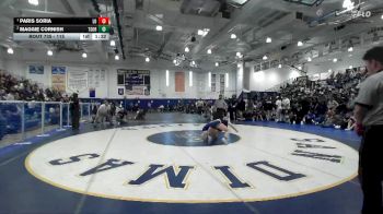 115 lbs 1st Place Match - Paris Soria, Los Altos vs Maggie Cornish, Tesoro