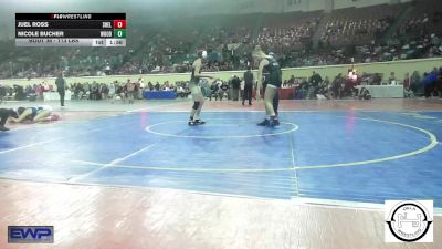 113 lbs Round Of 32 - Juel Ross, Shelton Wrestling Academy vs Nicole Bucher, Woodward